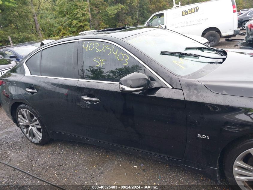 2020 Infiniti Q50 Sport Awd VIN: JN1EV7AR7LM255516 Lot: 40325403