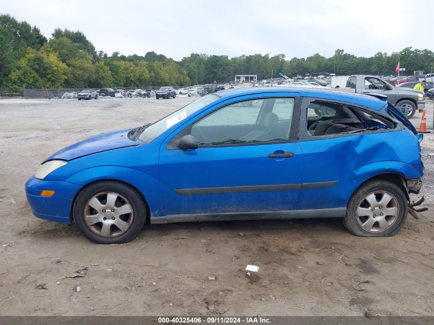 2002 Ford Focus Zx3 VIN: 3FAFP31382R240356 Lot: 40325406