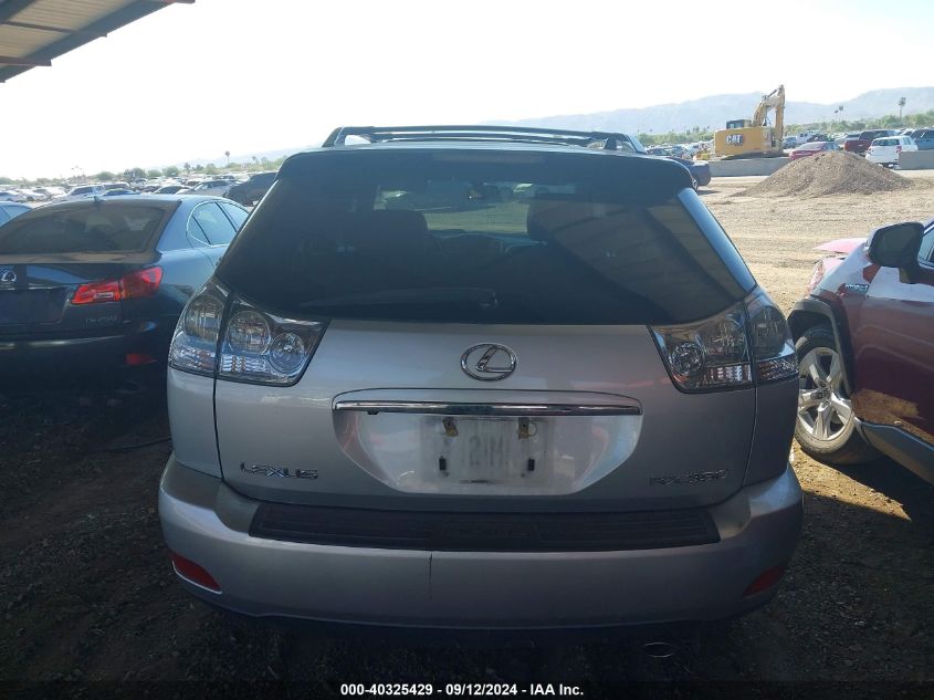 2007 Lexus Rx 350 350 VIN: 2T2HK31U37C001235 Lot: 40325429