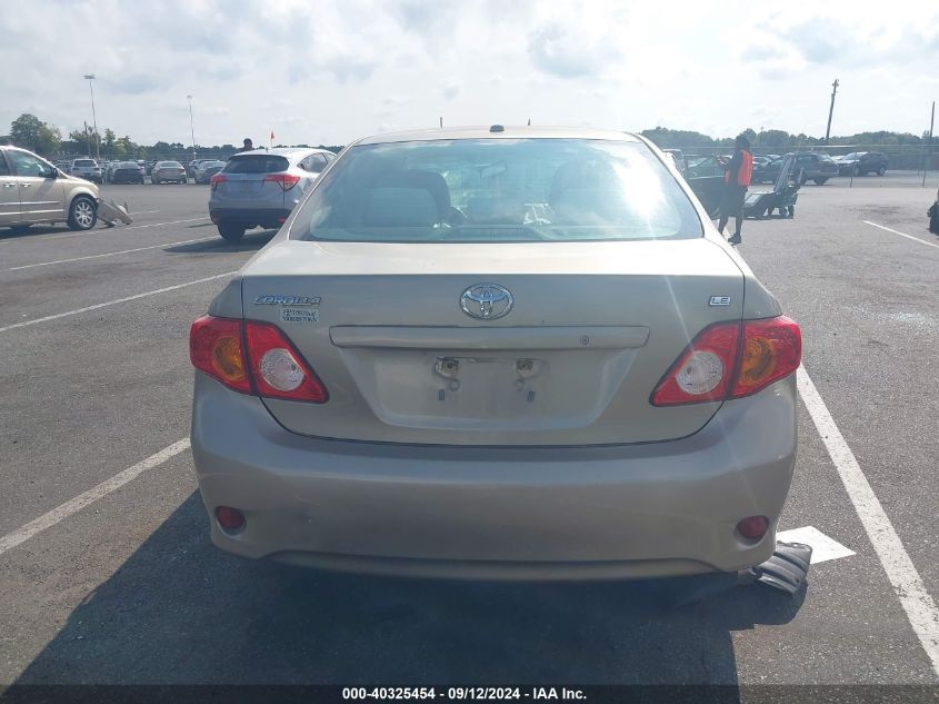 2009 Toyota Corolla S/Le/Xle VIN: 2T1BU40EX9C178114 Lot: 40325454