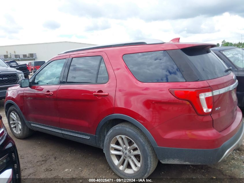 2016 Ford Explorer Xlt VIN: 1FM5K7D80GGC81173 Lot: 40325471