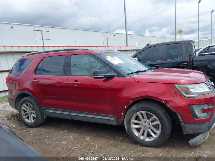 2016 Ford Explorer Xlt VIN: 1FM5K7D80GGC81173 Lot: 40325471