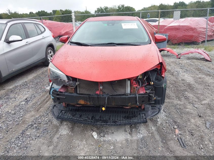 2019 Toyota Corolla Le VIN: 5YFBURHE4KP905254 Lot: 40325474