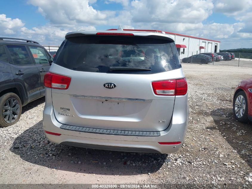 2016 Kia Sedona Lx VIN: KNDMB5C11G6091901 Lot: 40325500