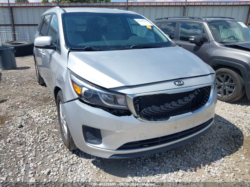 2016 Kia Sedona Lx VIN: KNDMB5C11G6091901 Lot: 40325500