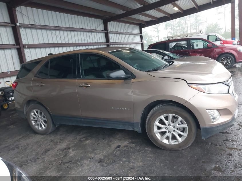 2018 Chevrolet Equinox Ls VIN: 2GNAXHEV0J6173410 Lot: 40325509