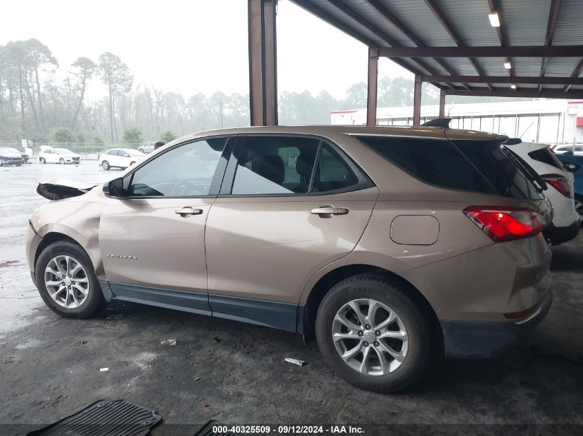 2018 Chevrolet Equinox Ls VIN: 2GNAXHEV0J6173410 Lot: 40325509