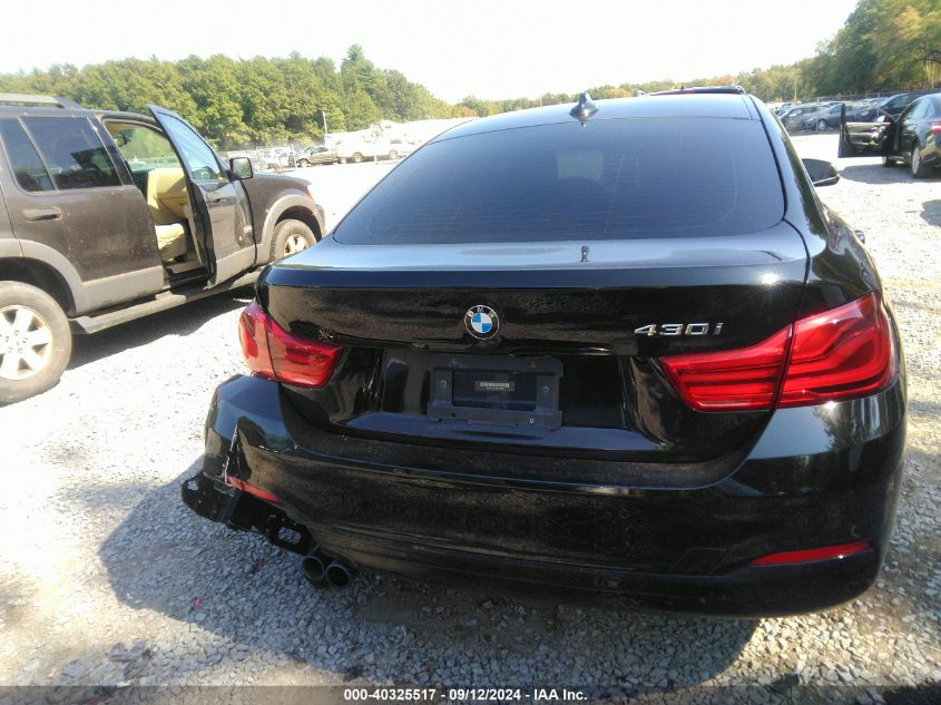 2019 BMW 430I Gran Coupe VIN: WBA4J1C5XKBM12698 Lot: 40325517