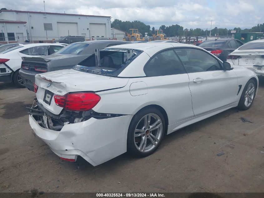 2014 BMW 435I VIN: WBA3T3C55EP737641 Lot: 40325524