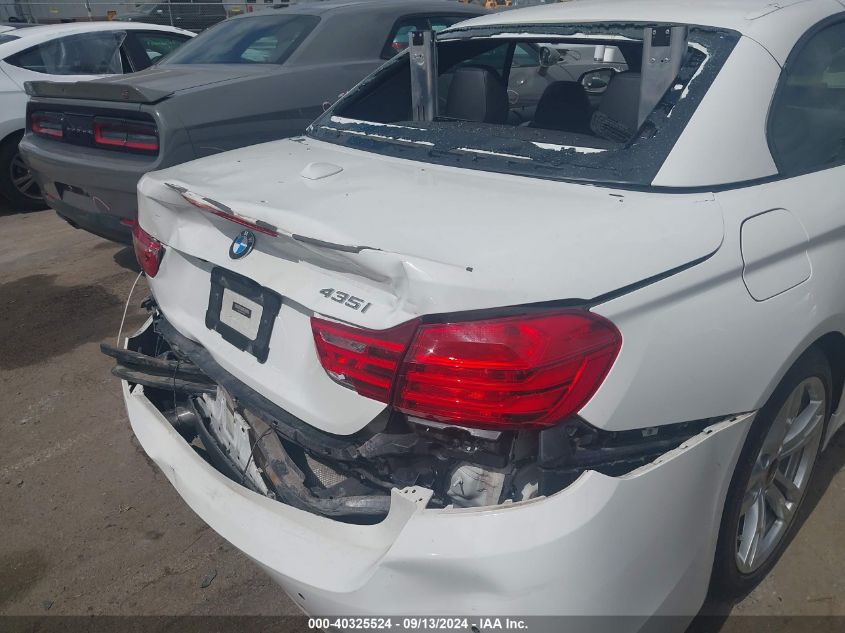 2014 BMW 435I VIN: WBA3T3C55EP737641 Lot: 40325524