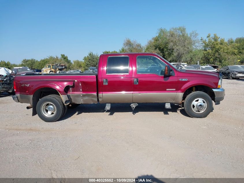 2004 Ford F-350 Lariat/Xl/Xlt VIN: 1FTWW33PX4ED89693 Lot: 40325552