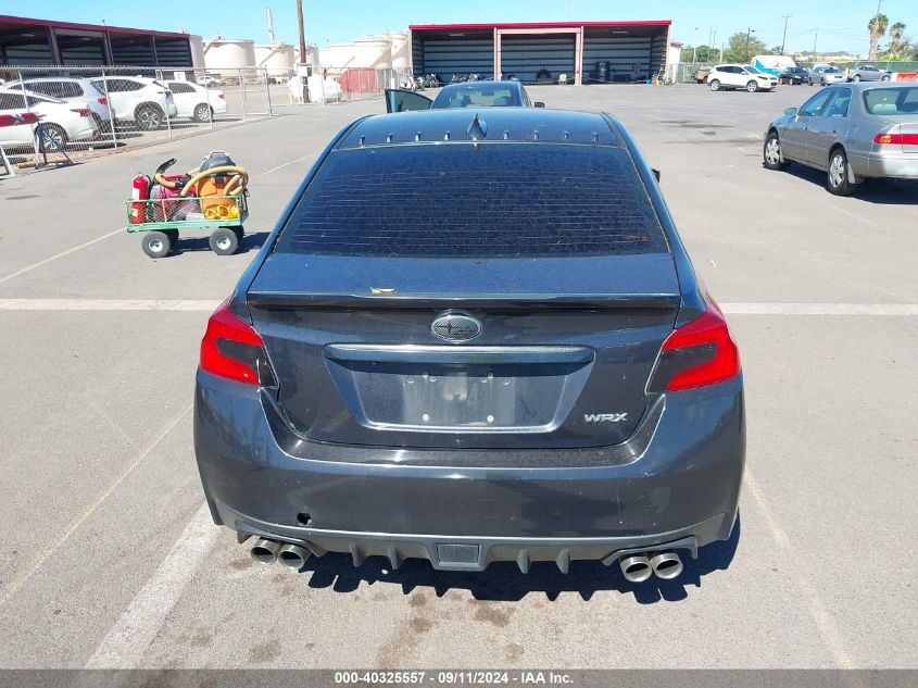 2016 Subaru Wrx VIN: JF1VA1B60G9802294 Lot: 40325557