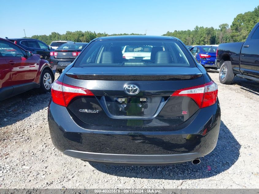 2015 Toyota Corolla S Plus VIN: 5YFBURHE2FP261792 Lot: 40325578