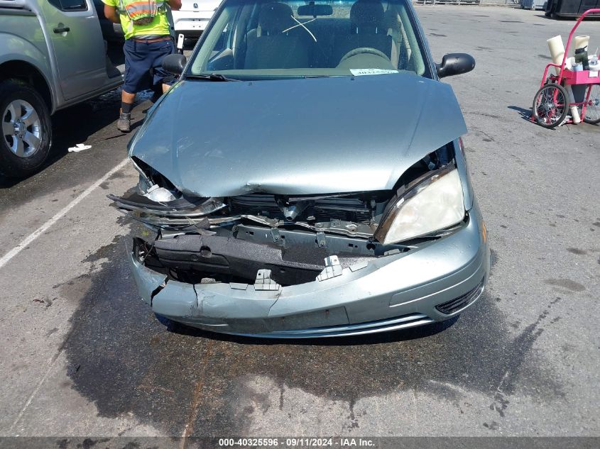 2006 Ford Focus Zx4 VIN: 1FAHP34N26W144098 Lot: 40325596