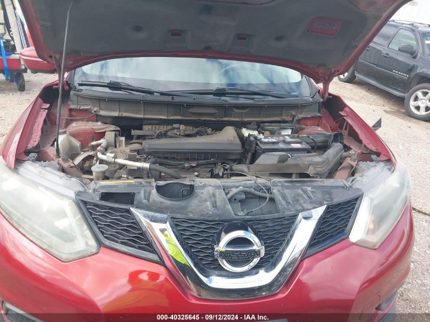 2015 Nissan Rogue Sv VIN: 5N1AT2MV6FC848982 Lot: 40325645
