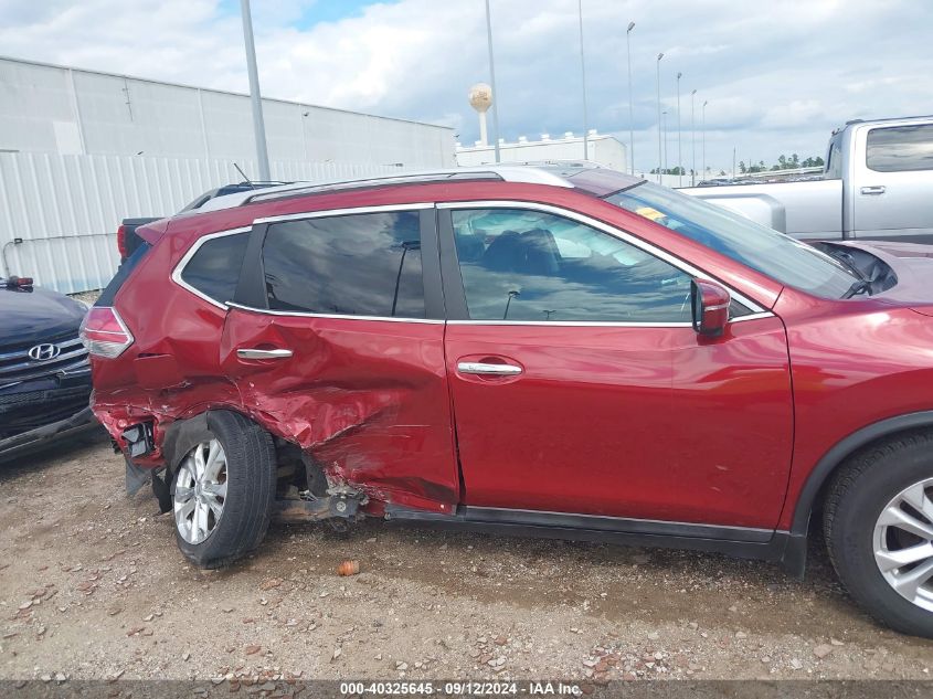 2015 Nissan Rogue Sv VIN: 5N1AT2MV6FC848982 Lot: 40325645