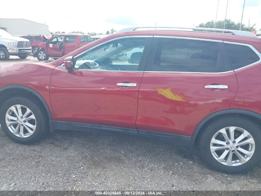 2015 Nissan Rogue Sv VIN: 5N1AT2MV6FC848982 Lot: 40325645