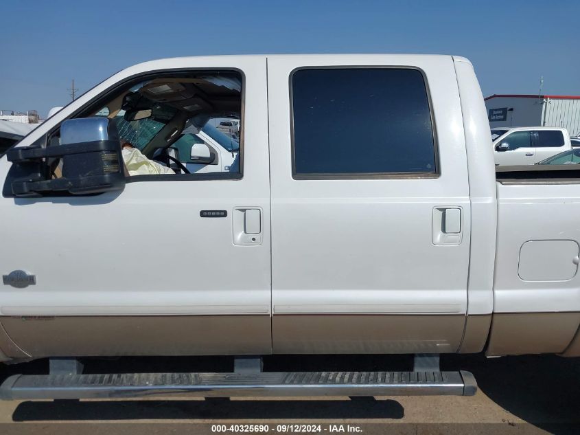 2011 Ford F250 Super Duty VIN: 1FT7W2BT5BEB23640 Lot: 40325690