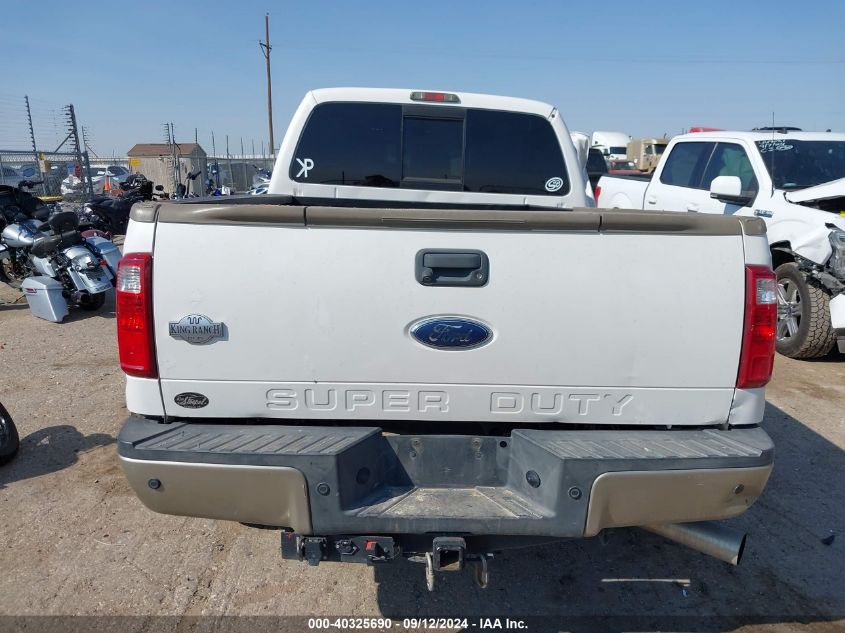 2011 Ford F250 Super Duty VIN: 1FT7W2BT5BEB23640 Lot: 40325690