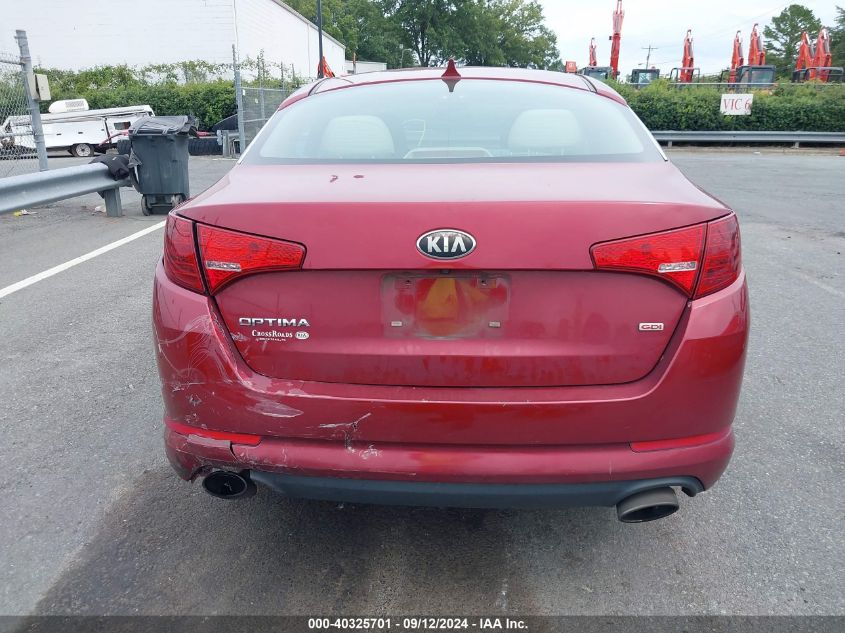 2013 Kia Optima Lx VIN: 5XXGM4A75DG246648 Lot: 40325701