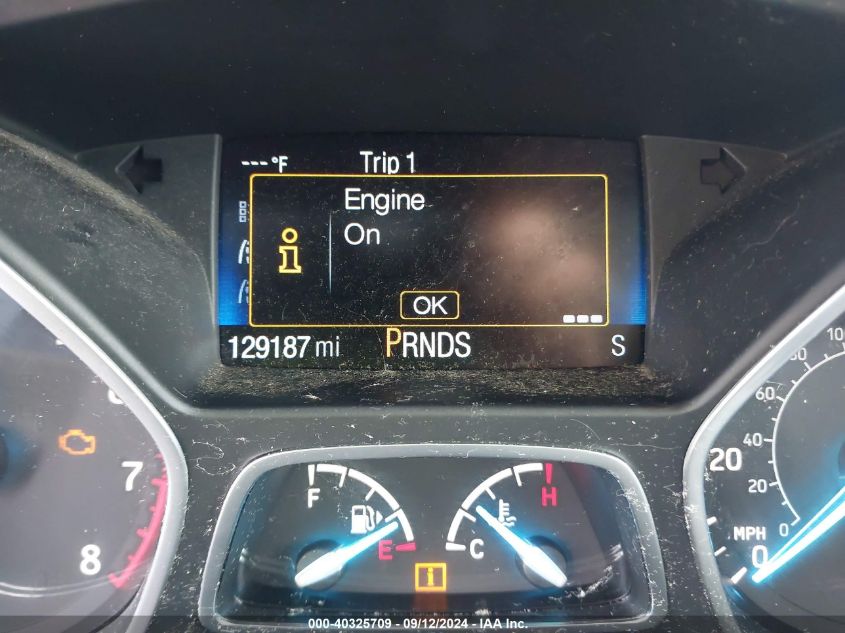 2017 FORD ESCAPE S - 1FMCU0F78HUD34282