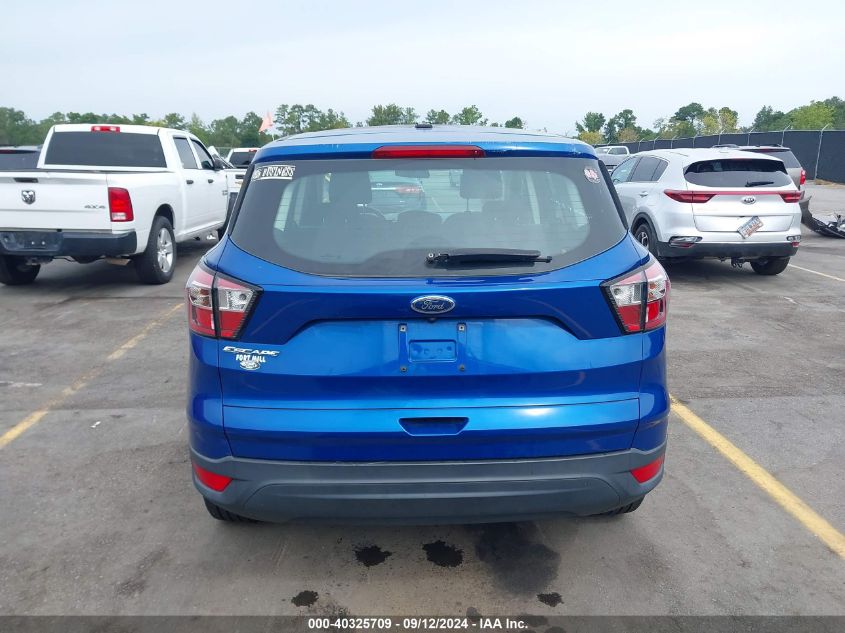 2017 Ford Escape S VIN: 1FMCU0F78HUD34282 Lot: 40325709