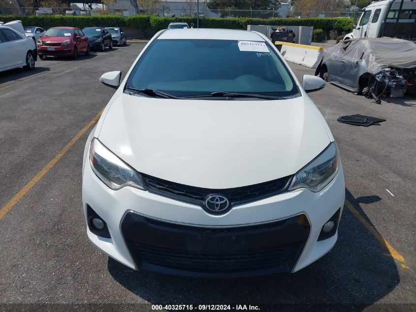 2016 Toyota Corolla S Plus VIN: 5YFBURHEXGP561341 Lot: 40325715