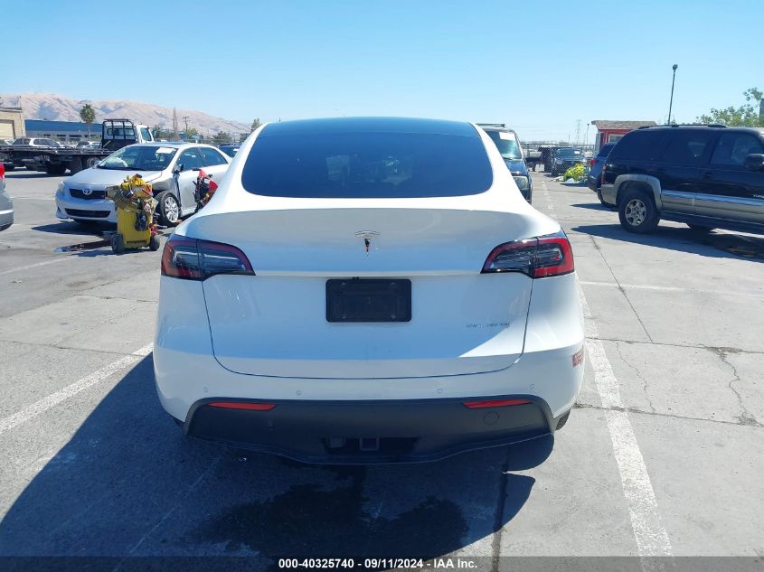 2021 TESLA MODEL Y LONG RANGE DUAL MOTOR ALL-WHEEL DRIVE - 5YJYGAEE5MF223036