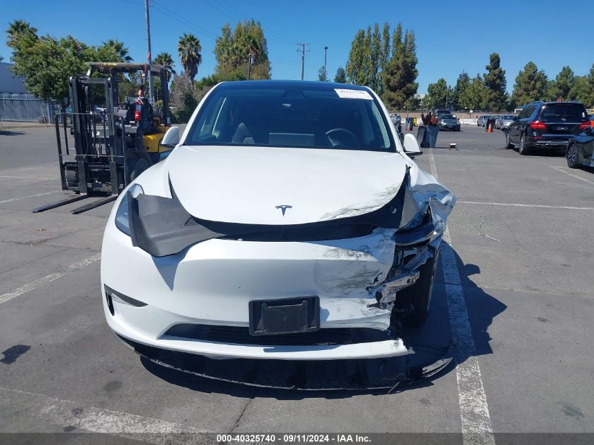 2021 TESLA MODEL Y LONG RANGE DUAL MOTOR ALL-WHEEL DRIVE - 5YJYGAEE5MF223036