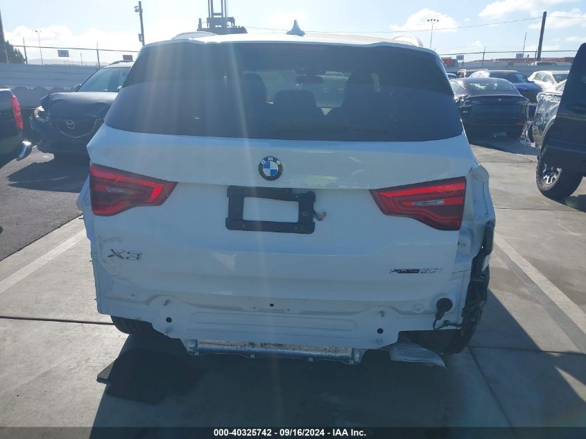 2019 BMW X3 Sdrive30I VIN: 5UXTR7C52KLF31240 Lot: 40325742