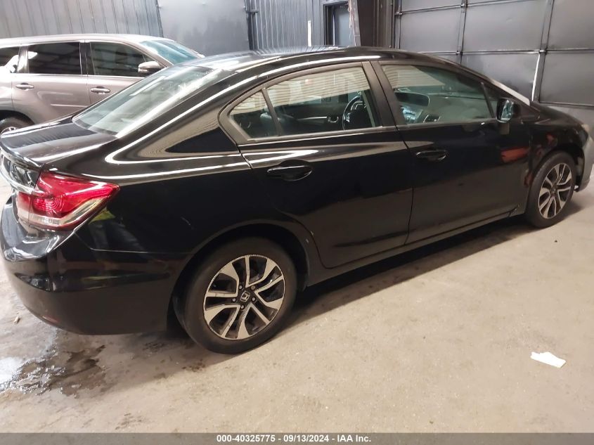 2013 Honda Civic Ex-L VIN: 19XFB2F95DE279500 Lot: 40325775