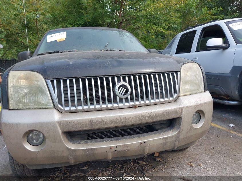 2004 Mercury Mountaineer VIN: 4M2ZU86K94UJ20200 Lot: 40325777