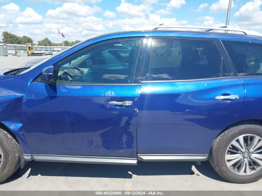 2017 Nissan Pathfinder Sl VIN: 5N1DR2MN6HC631849 Lot: 40325900