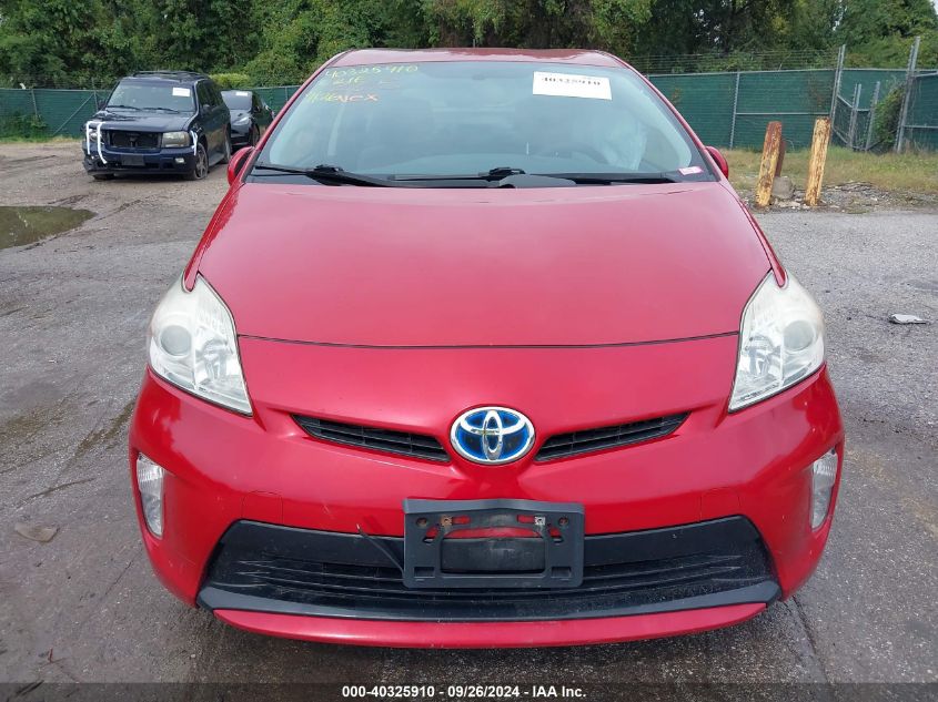 2014 Toyota Prius Three VIN: JTDKN3DU9E1770756 Lot: 40325910