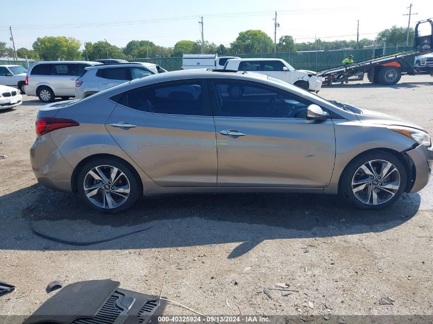 5NPDH4AE4EH506971 2014 Hyundai Elantra Limited