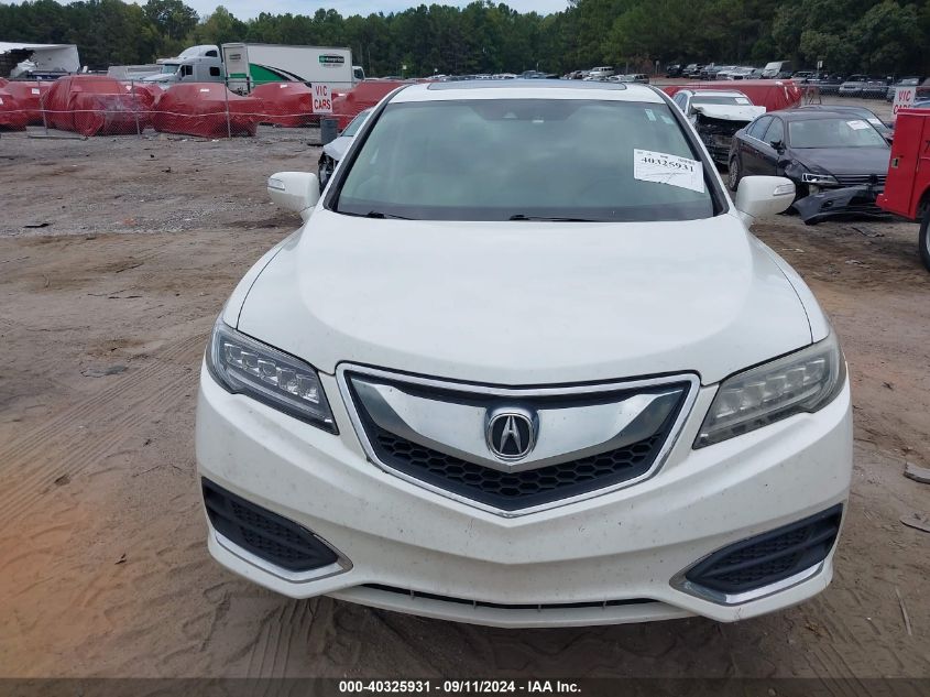 2016 Acura Rdx Acurawatch Plus Pkg VIN: 5J8TB3H37GL005262 Lot: 40325931