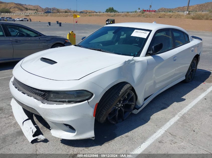 2022 Dodge Charger Gt Rwd VIN: 2C3CDXHG3NH122869 Lot: 40325946