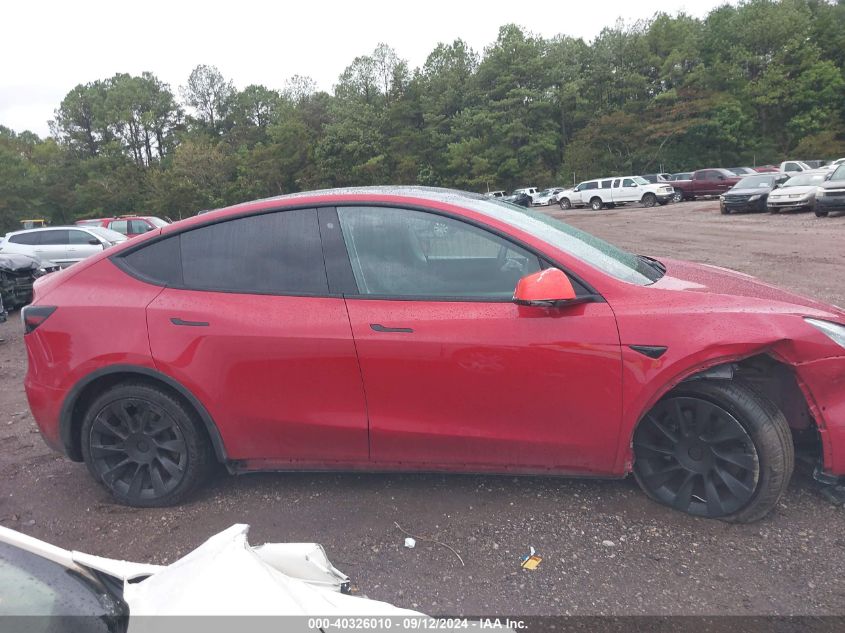 2020 Tesla Model Y VIN: 5YJYGDEE3LF012661 Lot: 40326010