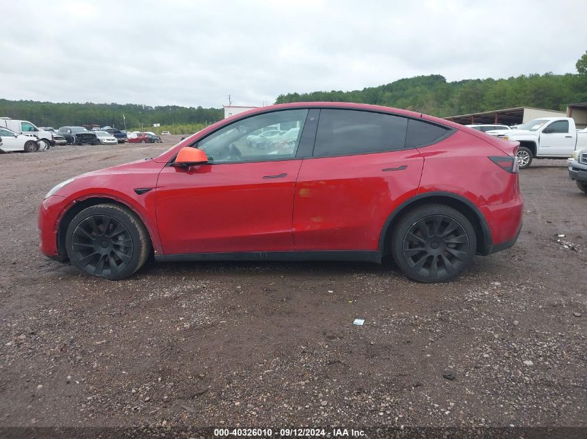 2020 Tesla Model Y Long Range Dual Motor All-Wheel Drive VIN: 5YJYGDEE3LF012661 Lot: 40326010