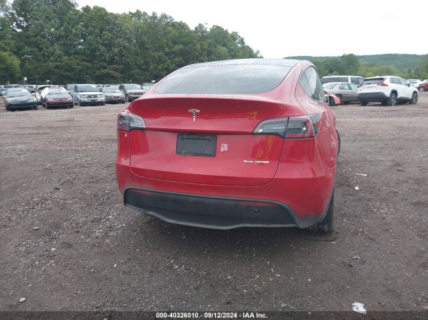 2020 Tesla Model Y VIN: 5YJYGDEE3LF012661 Lot: 40326010