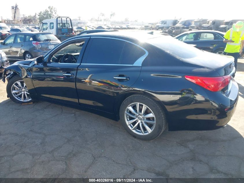 2017 Infiniti Q50 2.0T Base VIN: JN1CV7AP5HM642191 Lot: 40326016