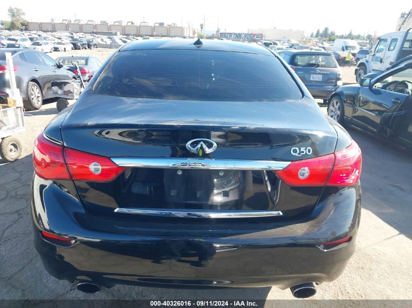 2017 Infiniti Q50 2.0T Base VIN: JN1CV7AP5HM642191 Lot: 40326016