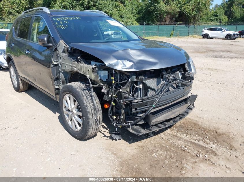 2019 Nissan Rogue S VIN: 5N1AT2MT9KC826466 Lot: 40326038