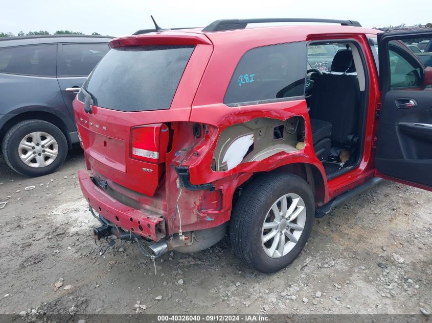 2014 Dodge Journey Sxt VIN: 3C4PDDBG0ET302144 Lot: 40326040