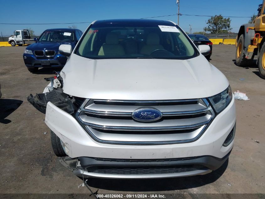 2018 Ford Edge Sel VIN: 2FMPK3J91JBC07273 Lot: 40326062