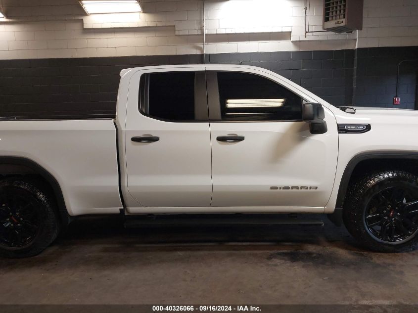 2023 GMC Sierra 1500 4Wd Double Cab Standard Box Pro VIN: 1GTRUAED6PZ280932 Lot: 40326066