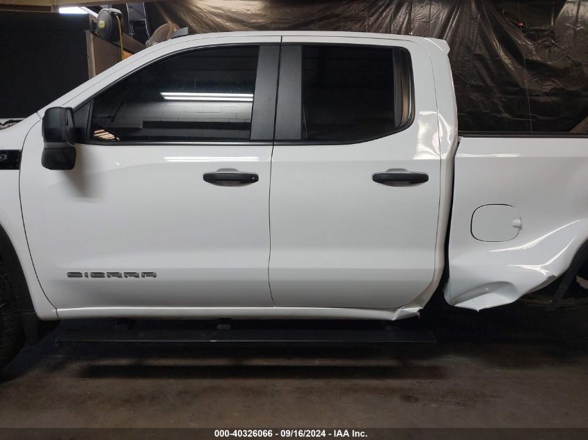 2023 GMC Sierra 1500 4Wd Double Cab Standard Box Pro VIN: 1GTRUAED6PZ280932 Lot: 40326066