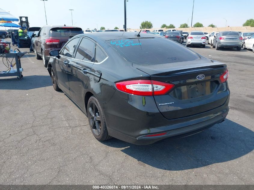 2016 FORD FUSION SE - 3FA6P0H71GR195677