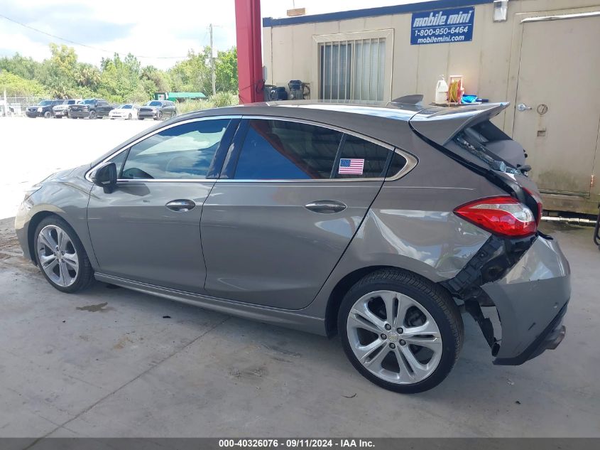 2017 Chevrolet Cruze Premier Auto VIN: 3G1BF6SMXHS580378 Lot: 40326076