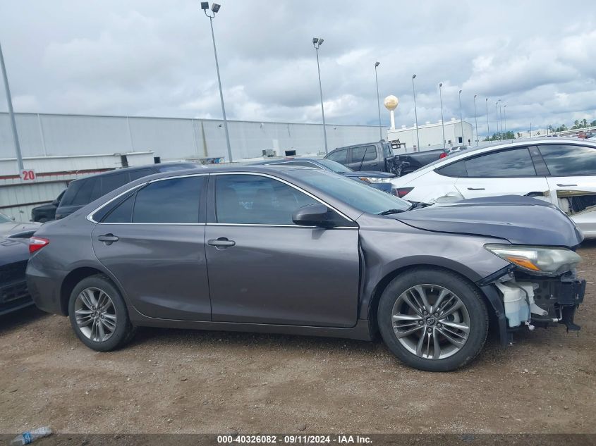 2016 Toyota Camry Se VIN: 4T1BF1FK7GU203052 Lot: 40326082